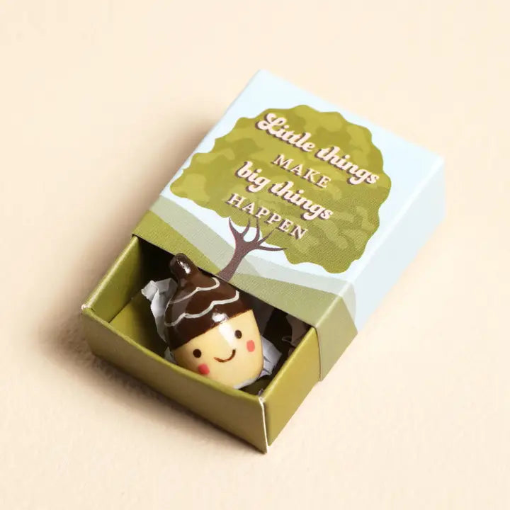 Tiny Matchbox Ceramic Token