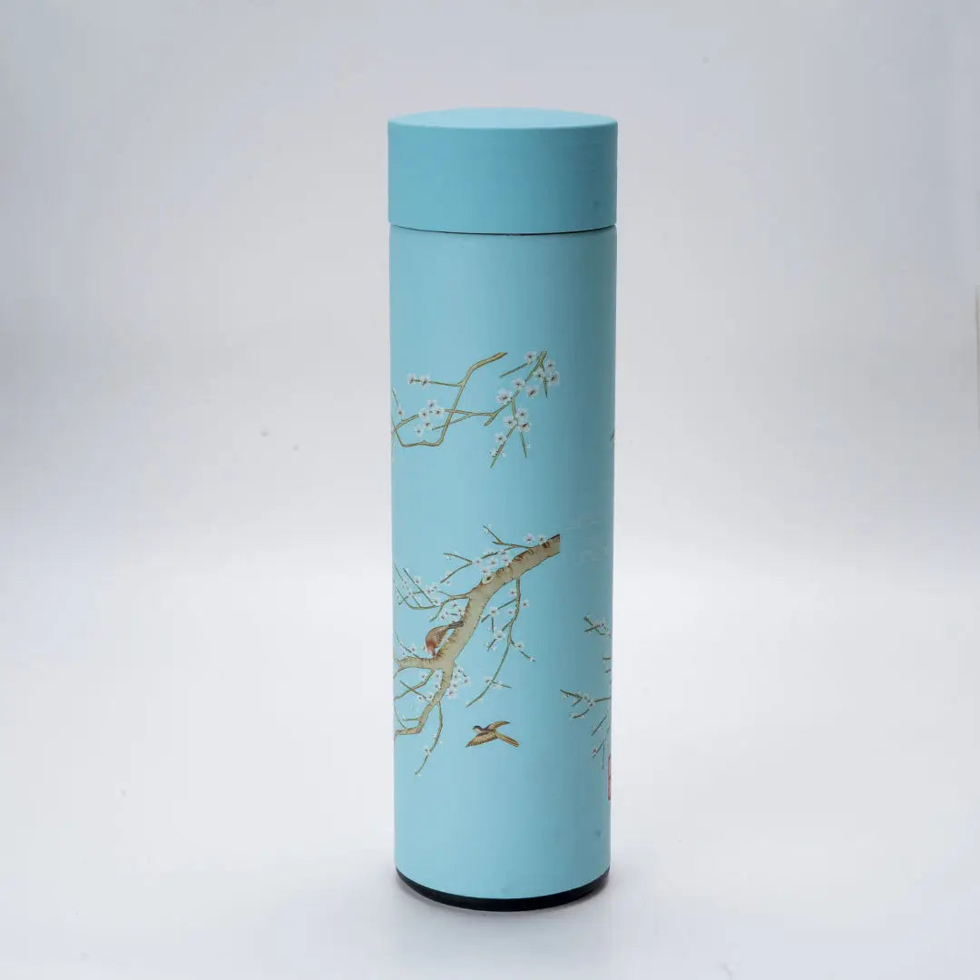 17oz Vacuum Insulated Stainless Steel Thermos Flask Plum Blossom