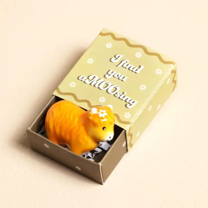 Tiny Matchbox Ceramic Token