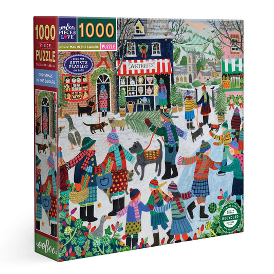 Christmas in the Square 1000 Piece Puzzle