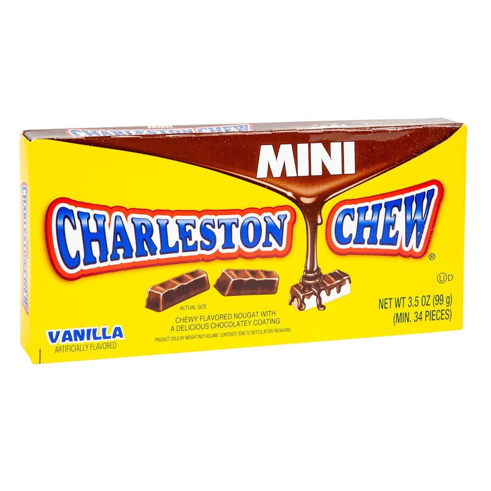 CHARLESTON CHEW MINI PIECES 3.5 OZ THEATER BOX