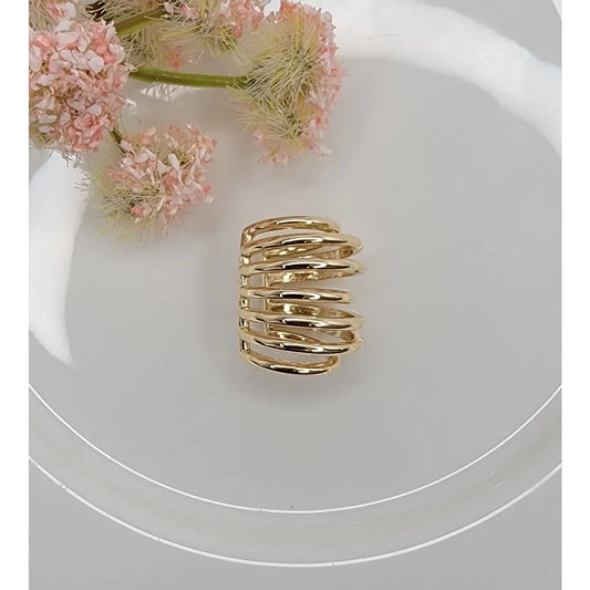 Ear Cuff - Gold Loops