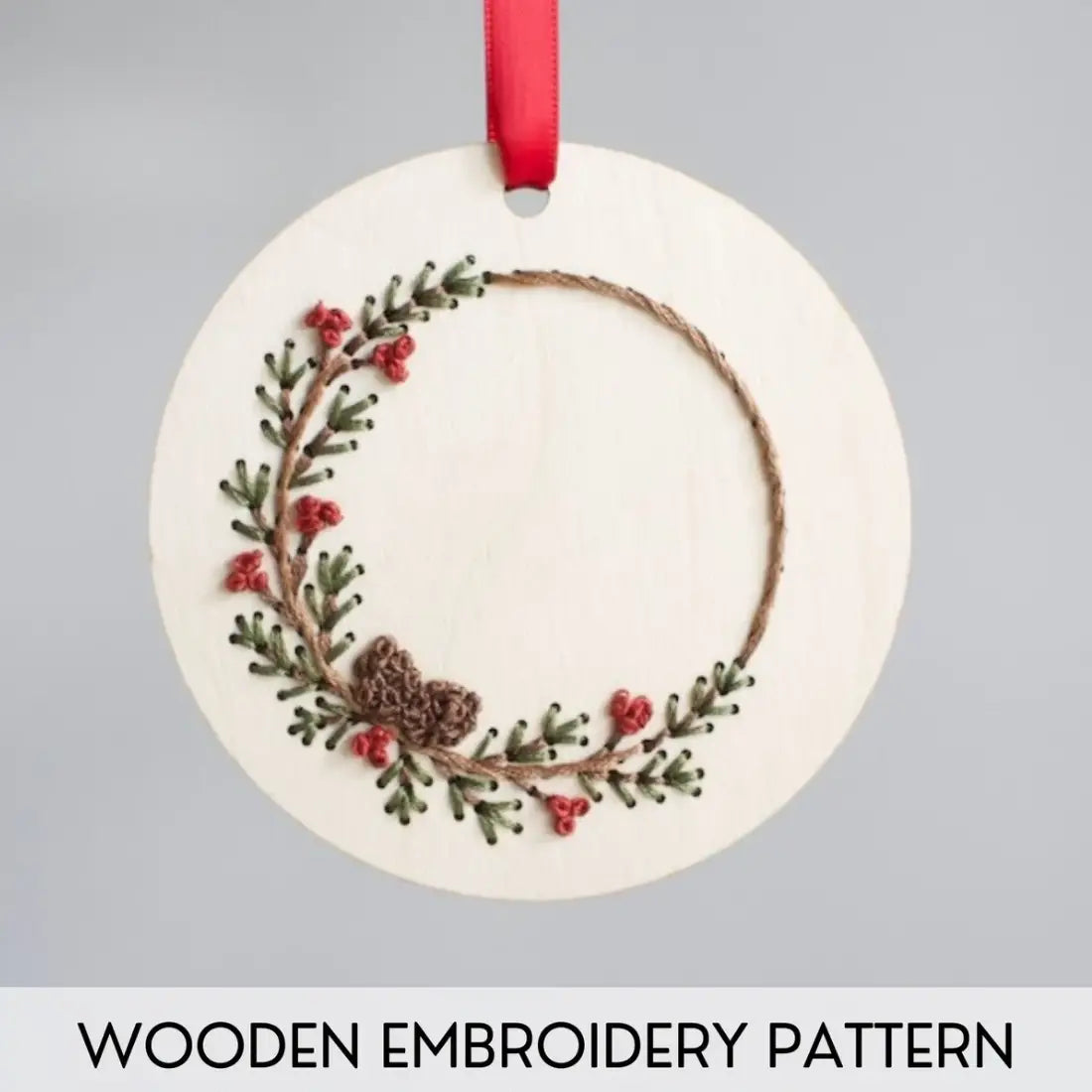 Wooden Embroidery Diy Kit