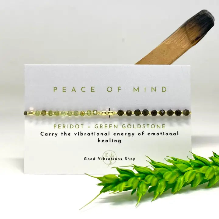 Peace of Mind ⎮ Gemstone Intention Bracelet