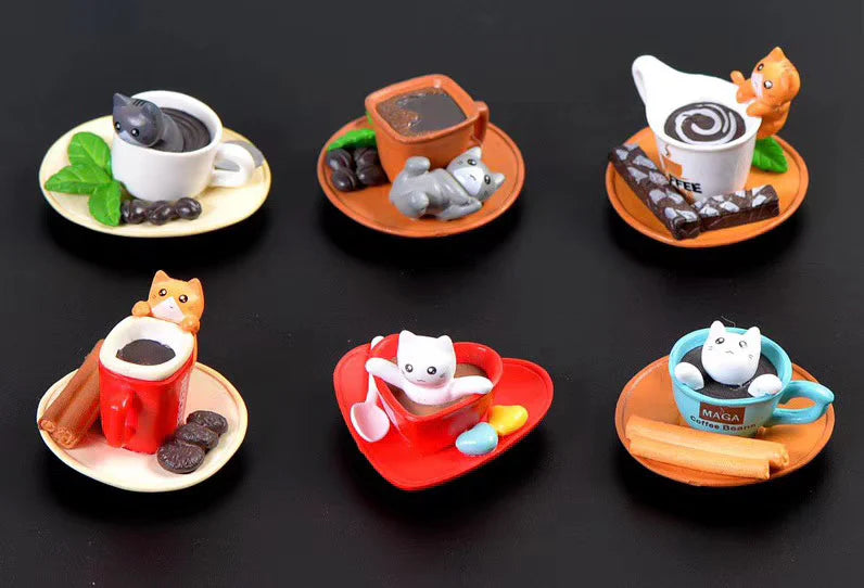 Cafe Cat Figurines