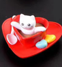 Cafe Cat Figurines