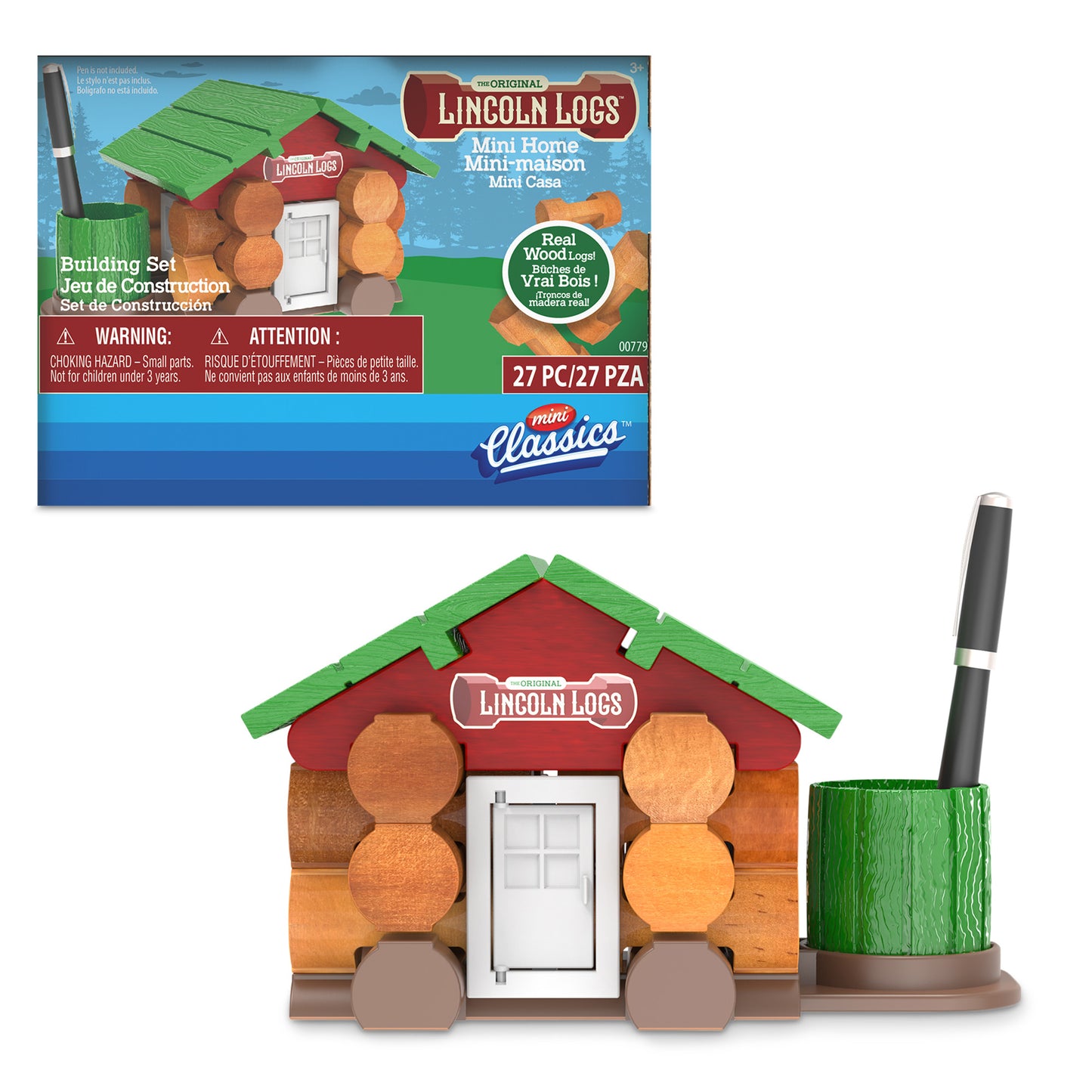 LINCOLN LOGS MINI HOME - MINI CLASSICS