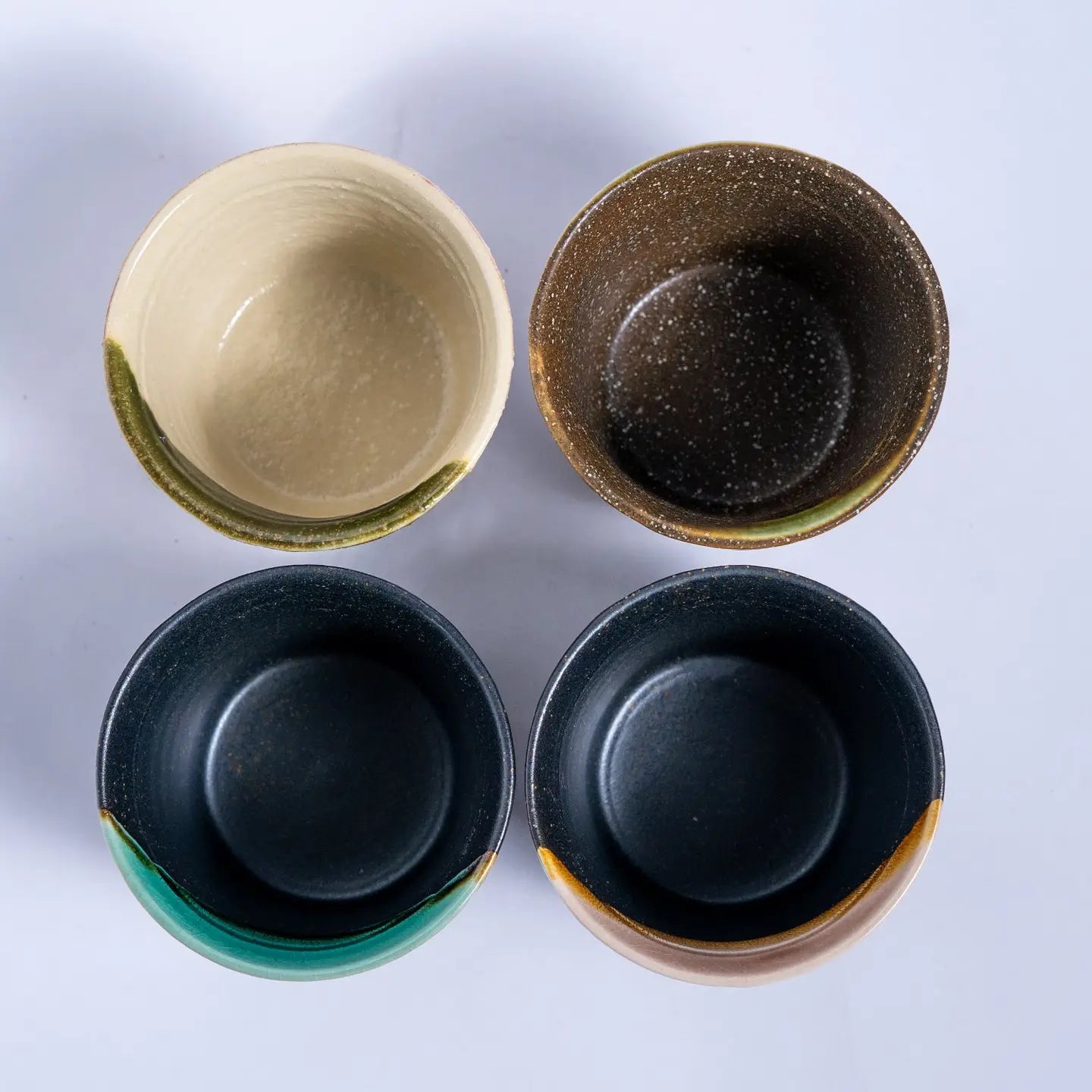 3.3"H Minoware Porcelain Yunomi Tea Cups