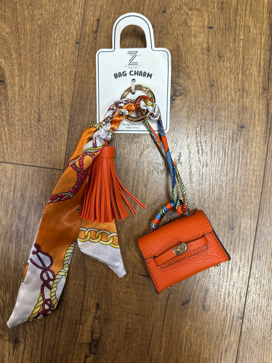 Mini Bag Scarf Bag Charm