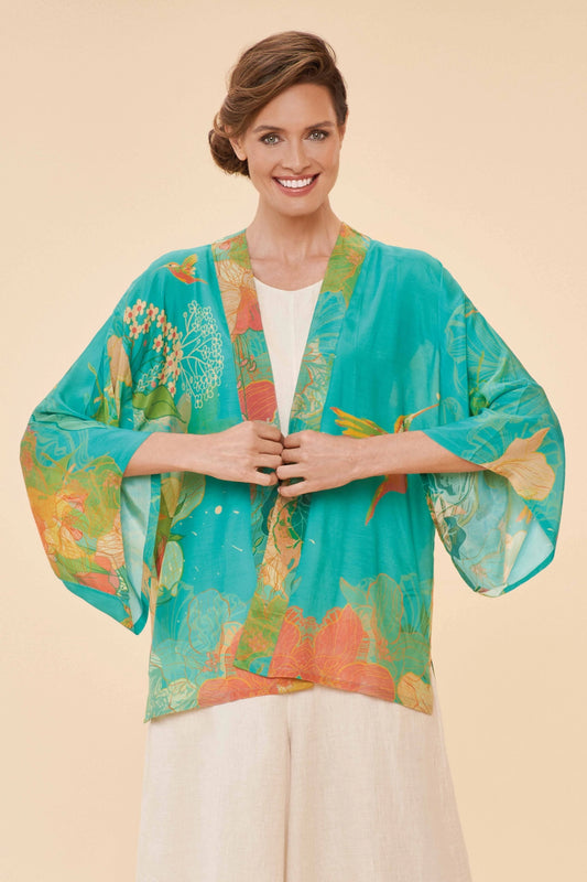 Kimono - Hummingbird Jacket in Denim