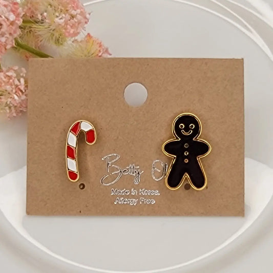 Christmas Earrings by Betty Oh!