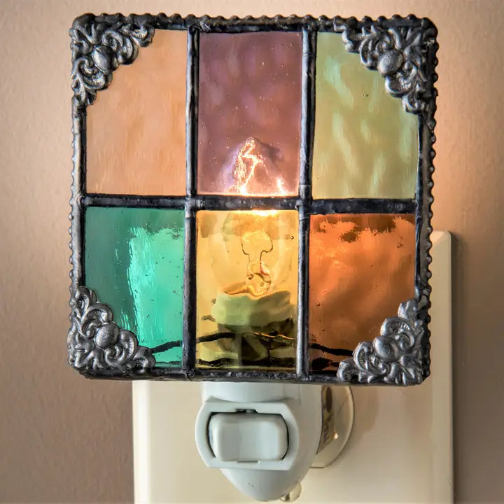 Night Light - fused glass