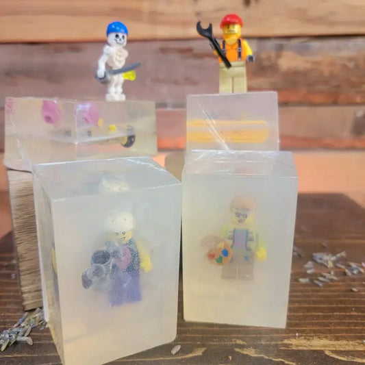 Mini LEGO Figure Soaps