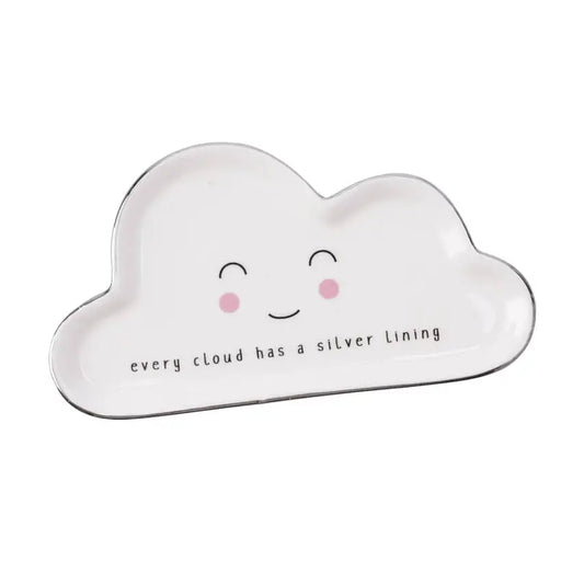 Come Rain or Shine Cloud Trinket Dishes