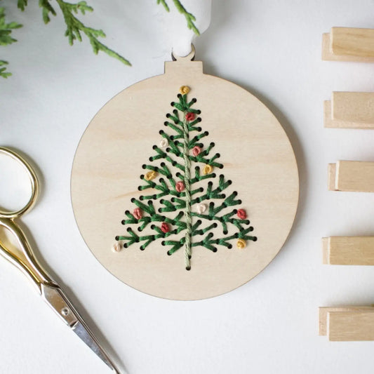 Wooden Embroidery Diy Kit