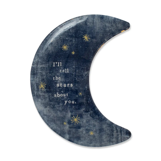I'll Tell the Stars About You Moon Plate