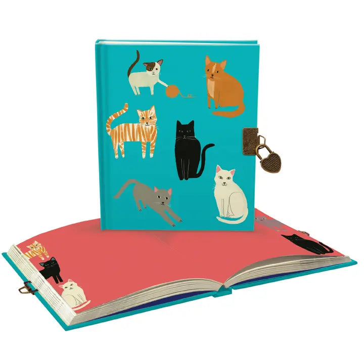 Pretty Paws Lockable Notebook