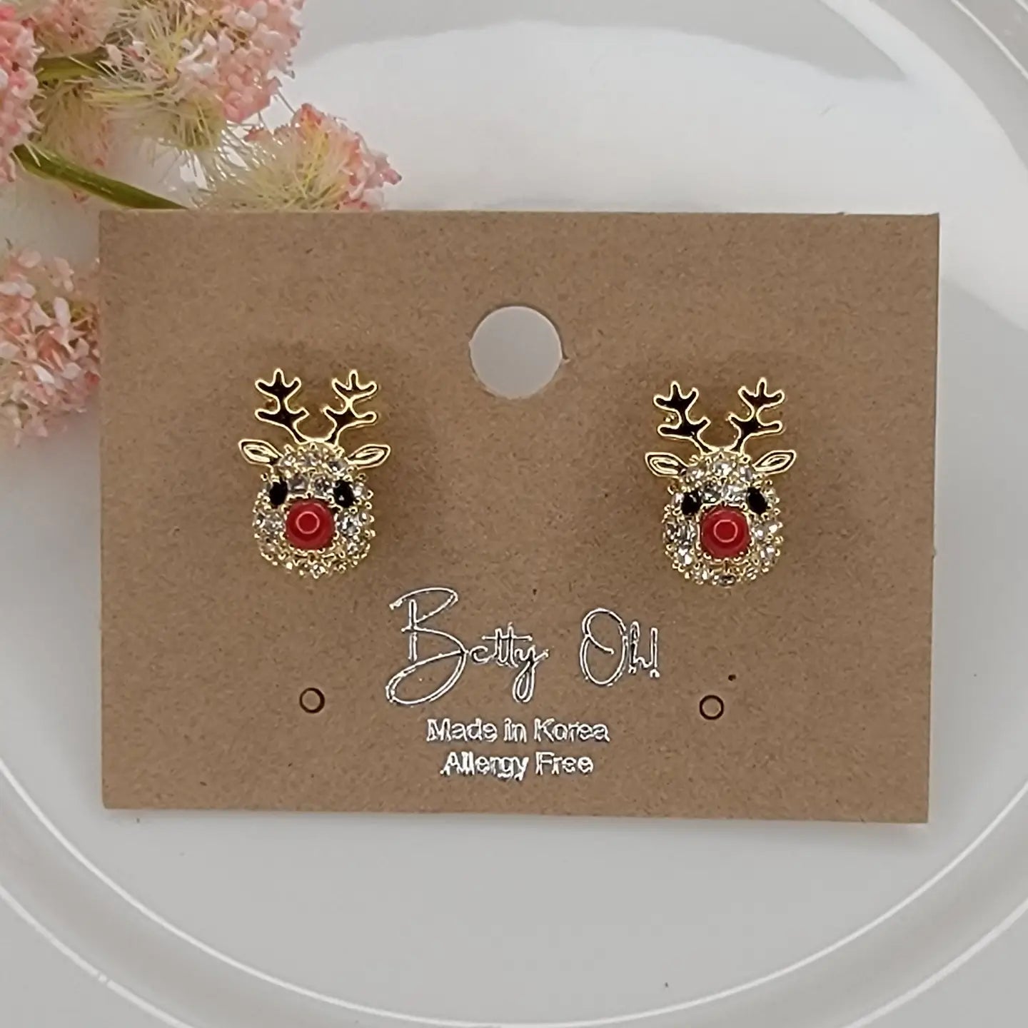 Christmas Earrings by Betty Oh!