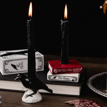 Tapered Candle Holder Set, the Raven
