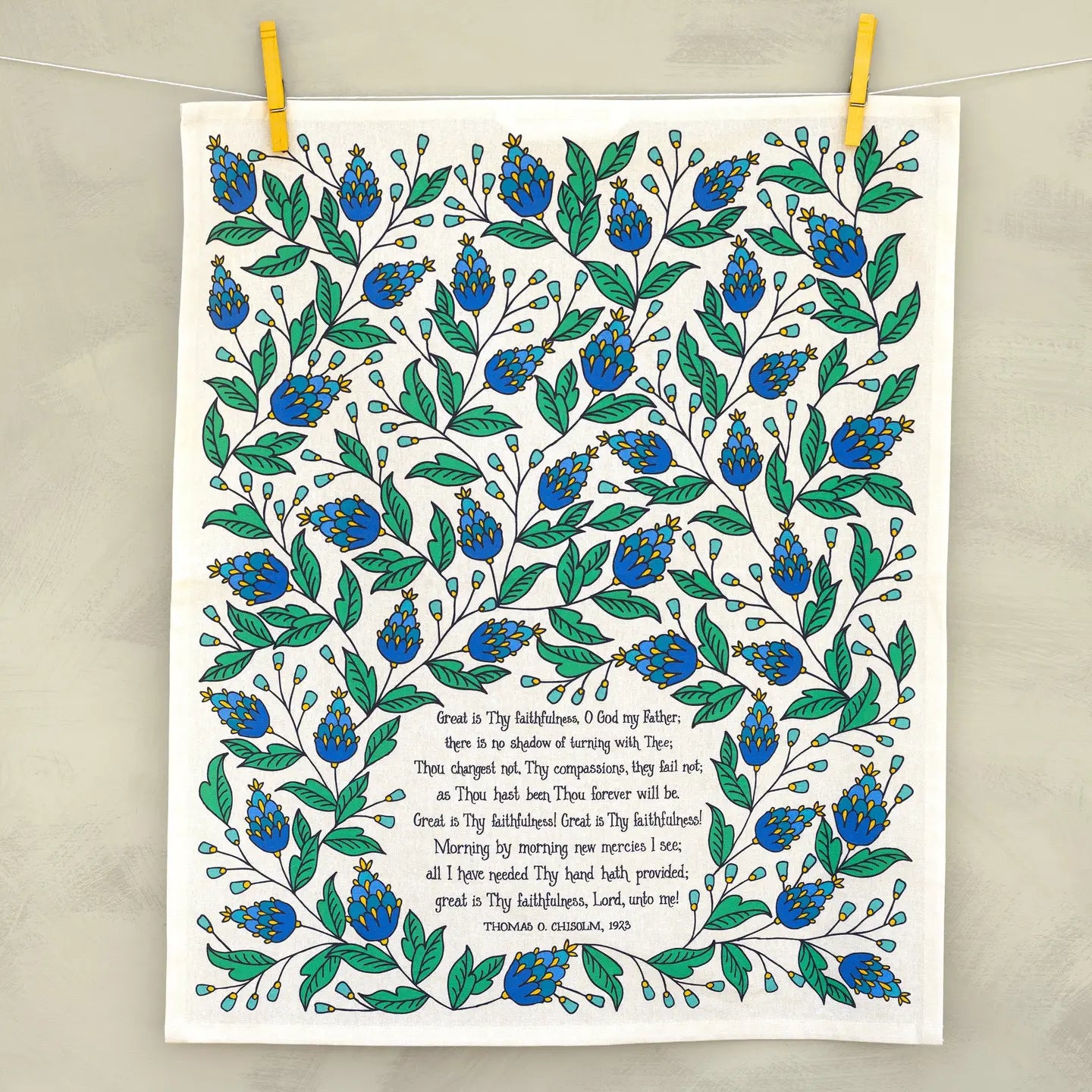 Hymn Tea Towels - 24" x 20"