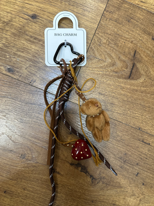 Heart Bag Charm