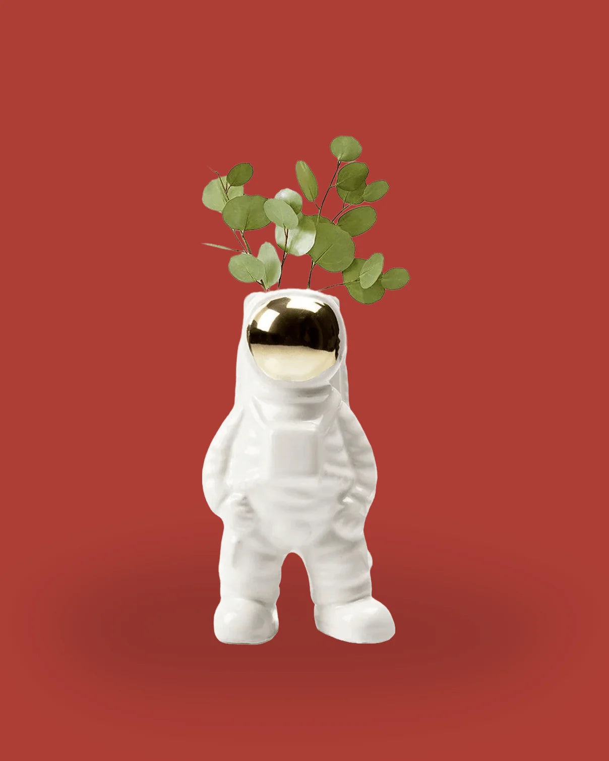 Astronaut Unique Ceramic Flower Vase