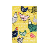 Chick Chicken Cotton Tea Towel in Yellow