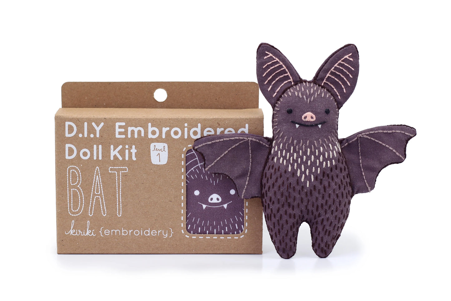 DIY Embroidered Doll Kits