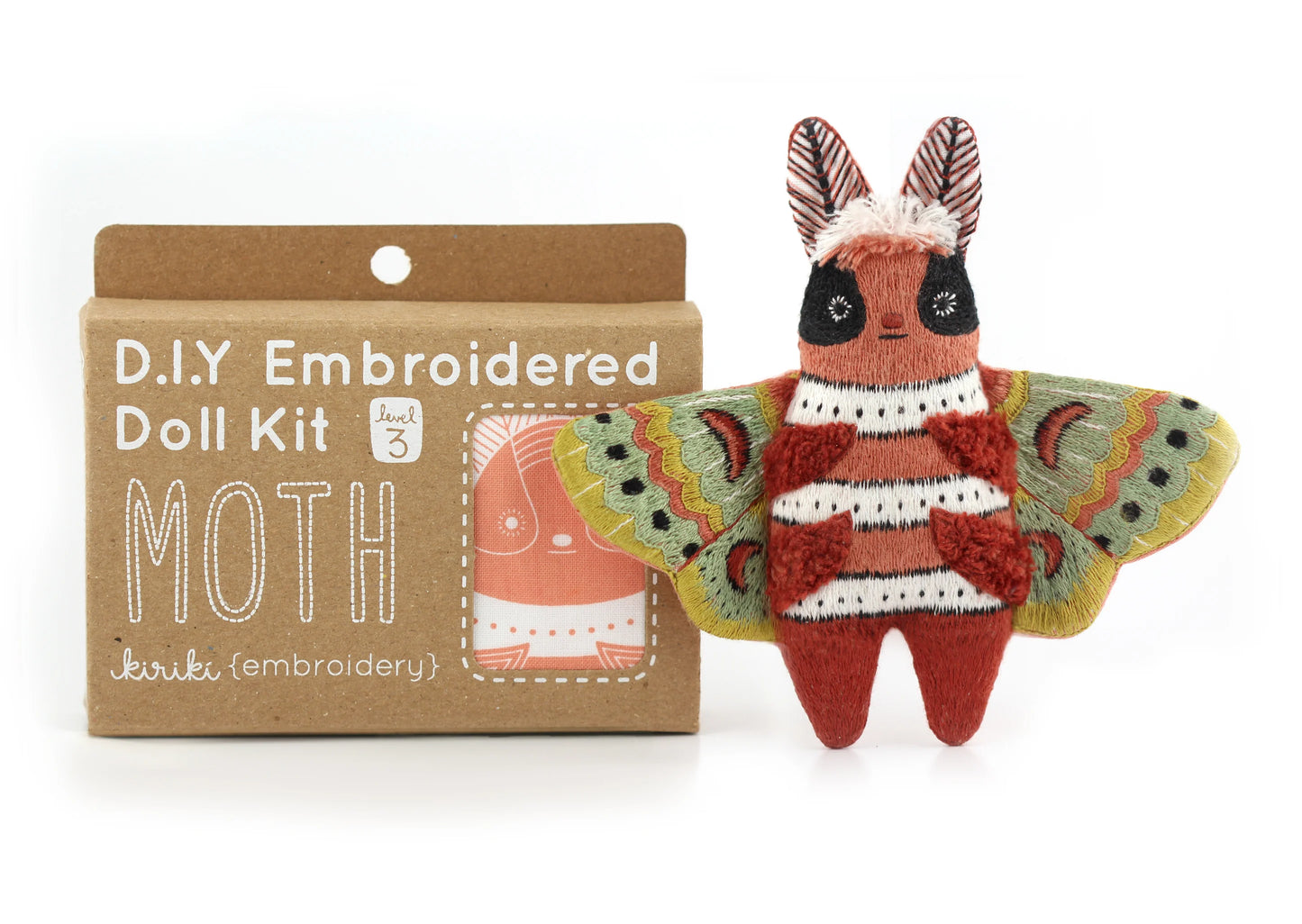 DIY Embroidered Doll Kits