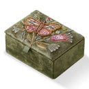 Floral Embroidered Box