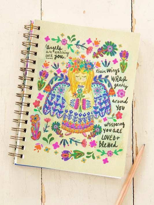 Spiral Notebook - Angels Watching