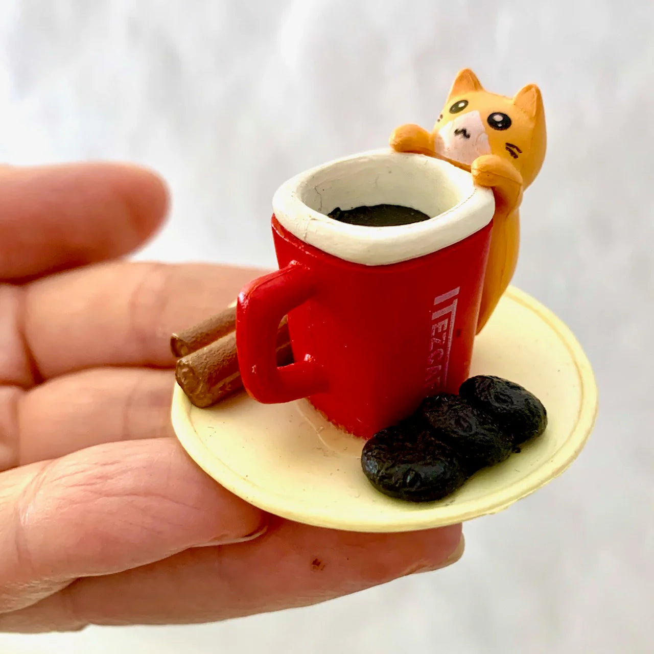 Cafe Cat Figurines