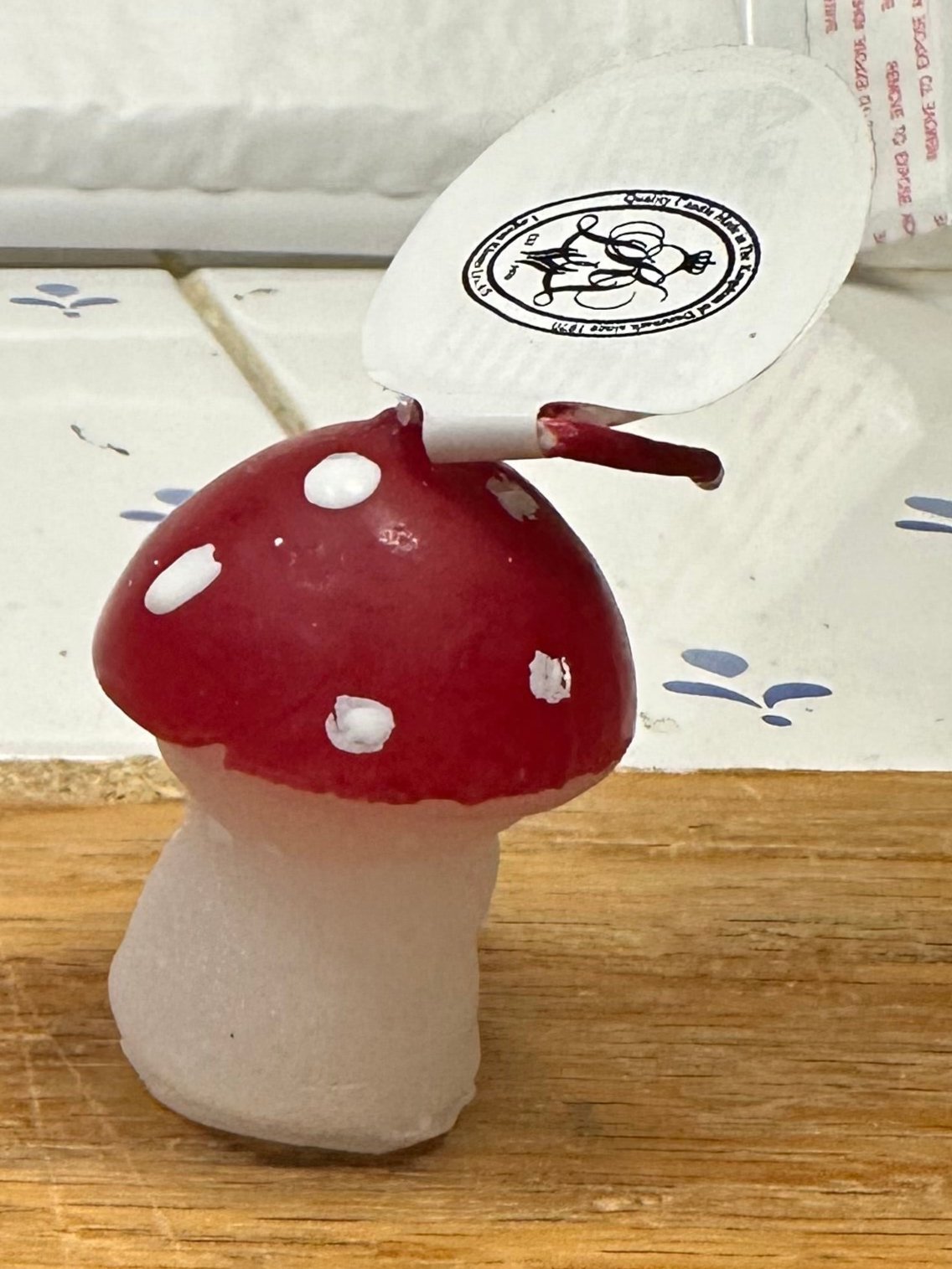 Mushroom Candle