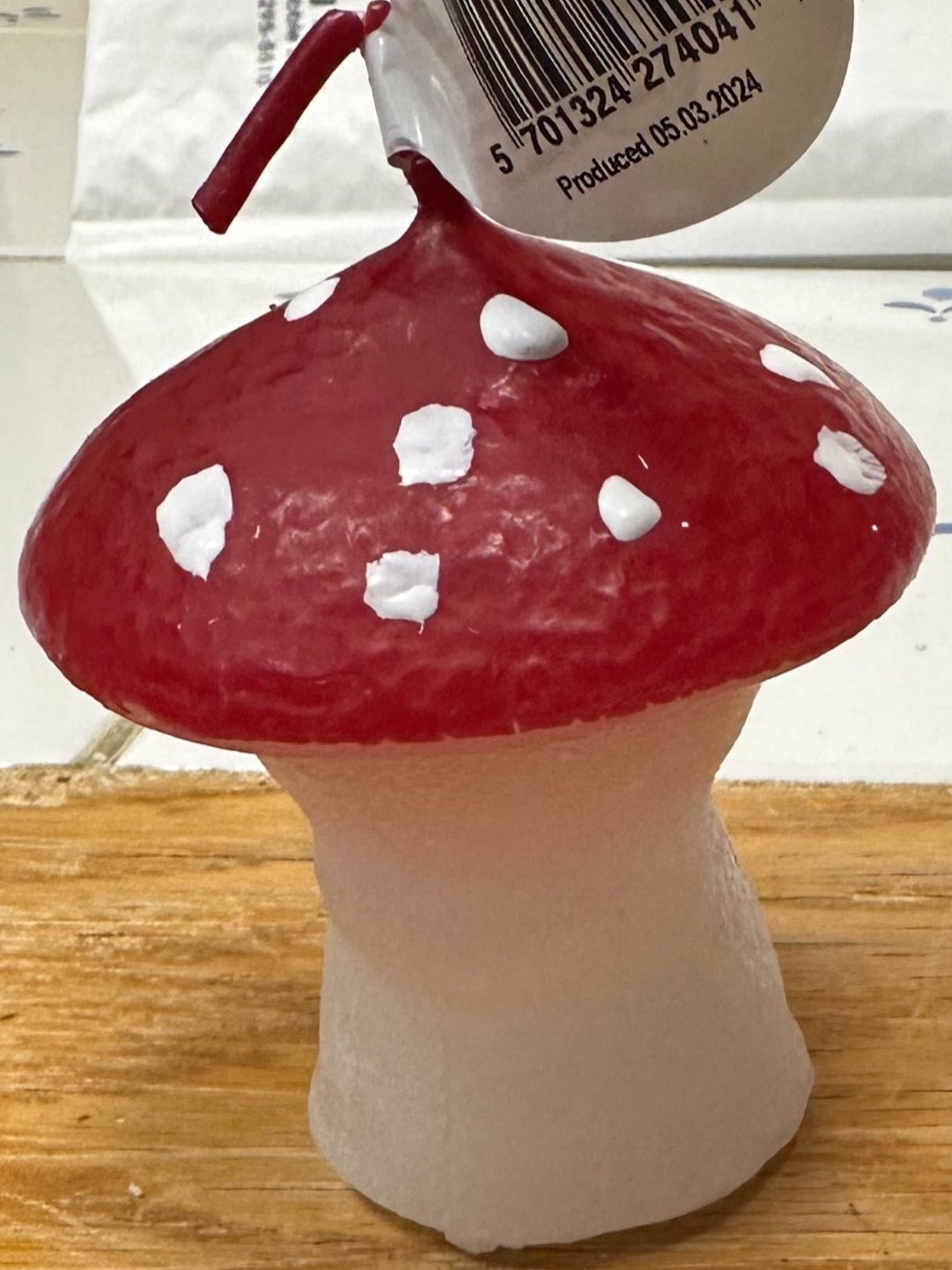 Mushroom Candle