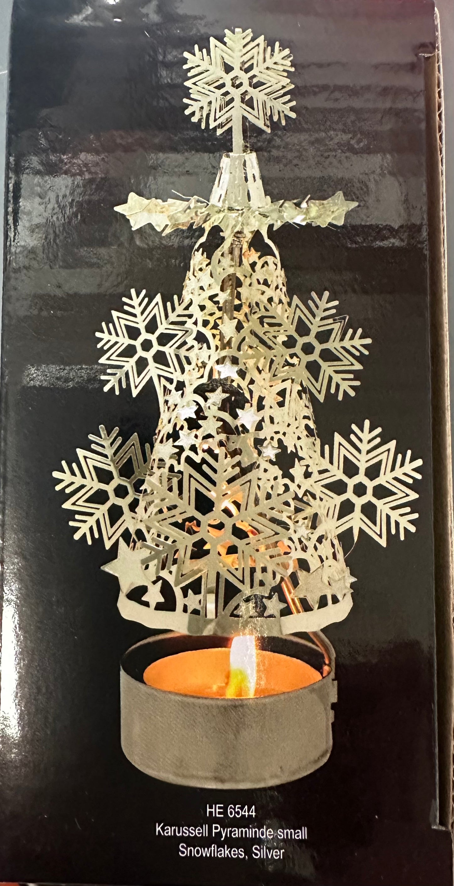 Candle Carousel Pyramid Metal