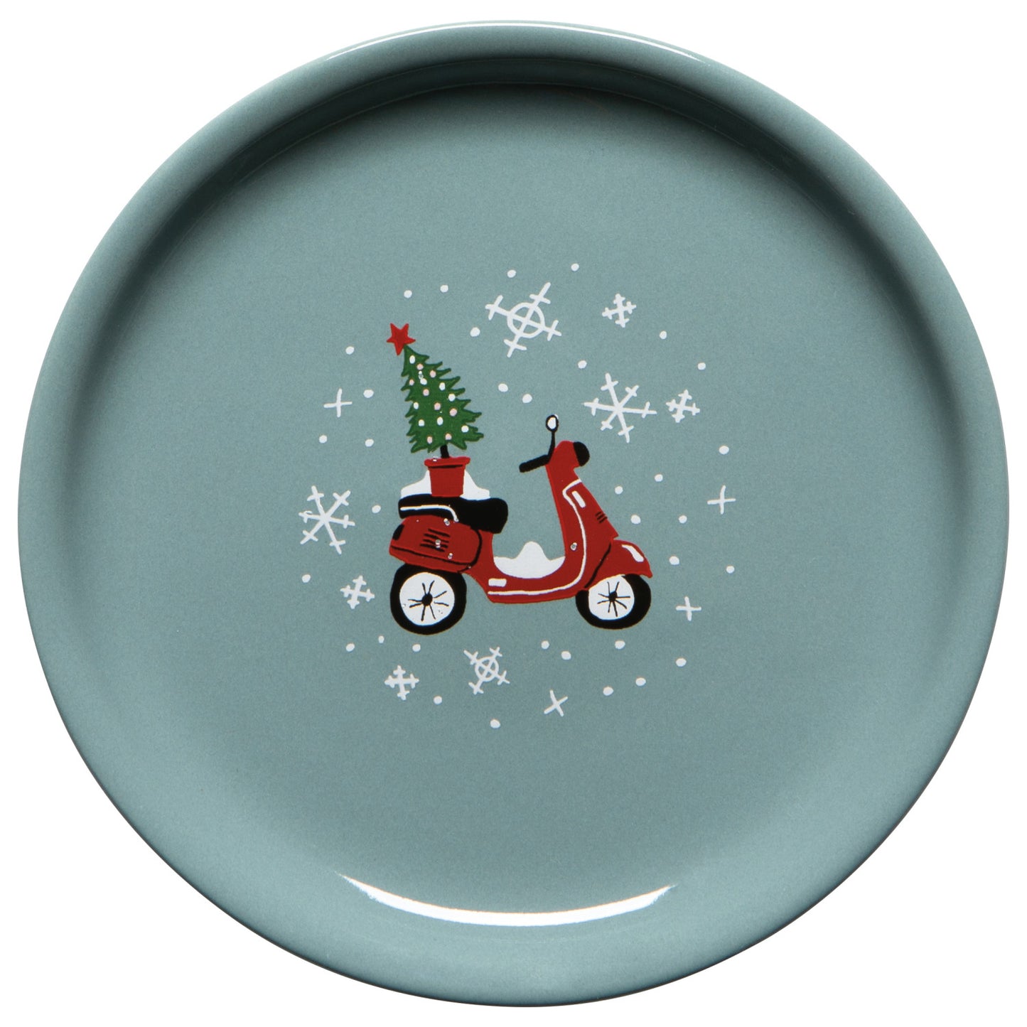 Holiday Traffic Lidded Mug