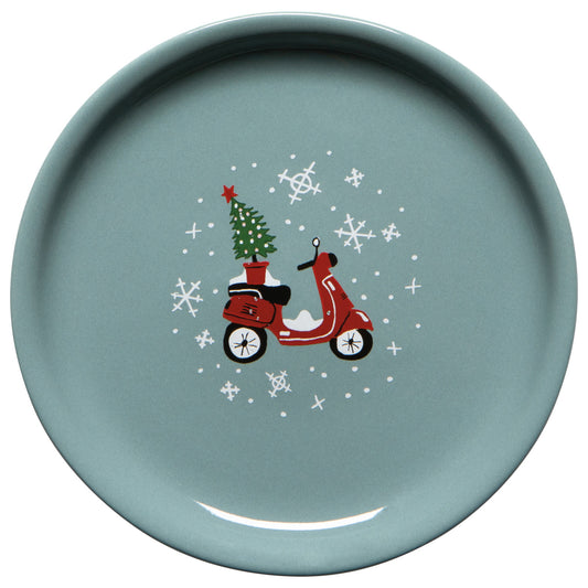 Holiday Traffic Lidded Mug