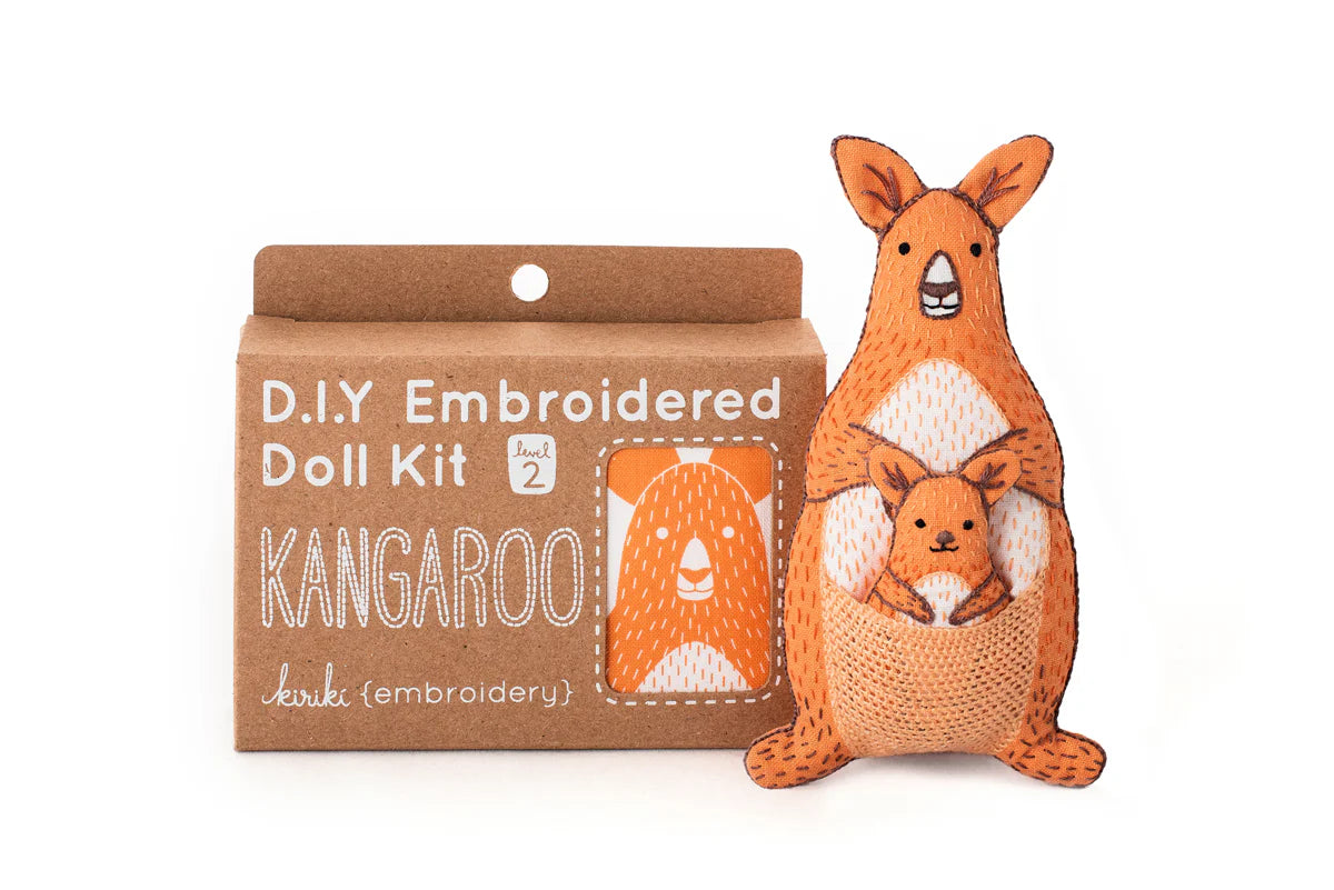 DIY Embroidered Doll Kits