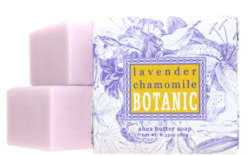 Botanical Collection Shea Butter Soaps - 1.9oz. Mini Square Bars