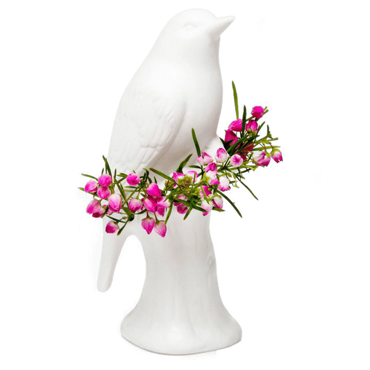 Bird Porcelain Modern Flower Vase