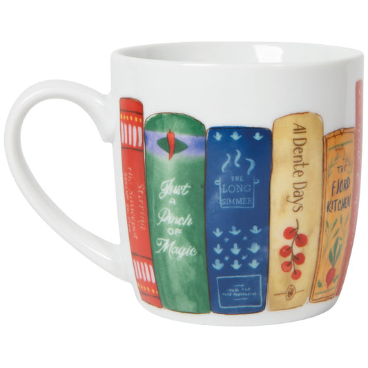 Cookbooks Porcelain Mug