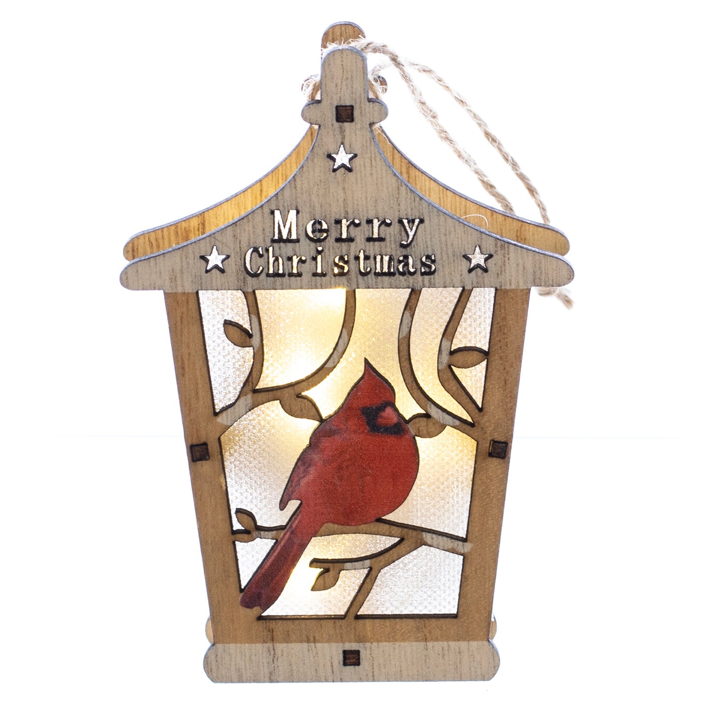 Lighted Cardinal Ornament