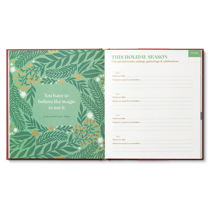 Our Holidays - A Keepsake Book