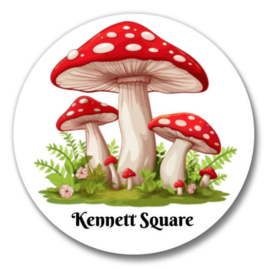 Mushroom Button KENNETT SQUARE