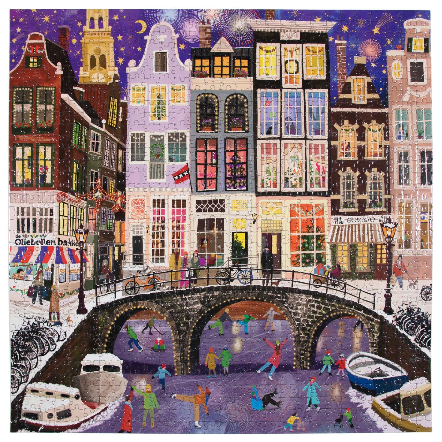 Puzzle -Magical Amsterdam 1000 Sq Puzzle