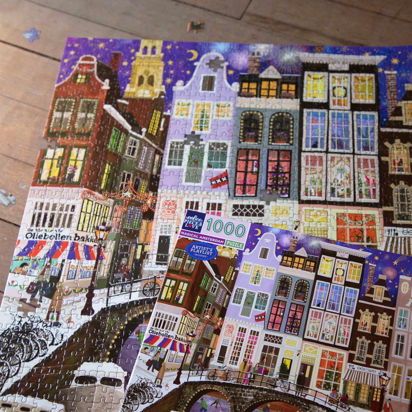 Puzzle -Magical Amsterdam 1000 Sq Puzzle