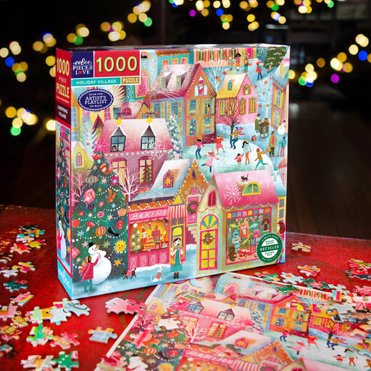 Puzzle -Holiday Village 1000 Piece Puzzle