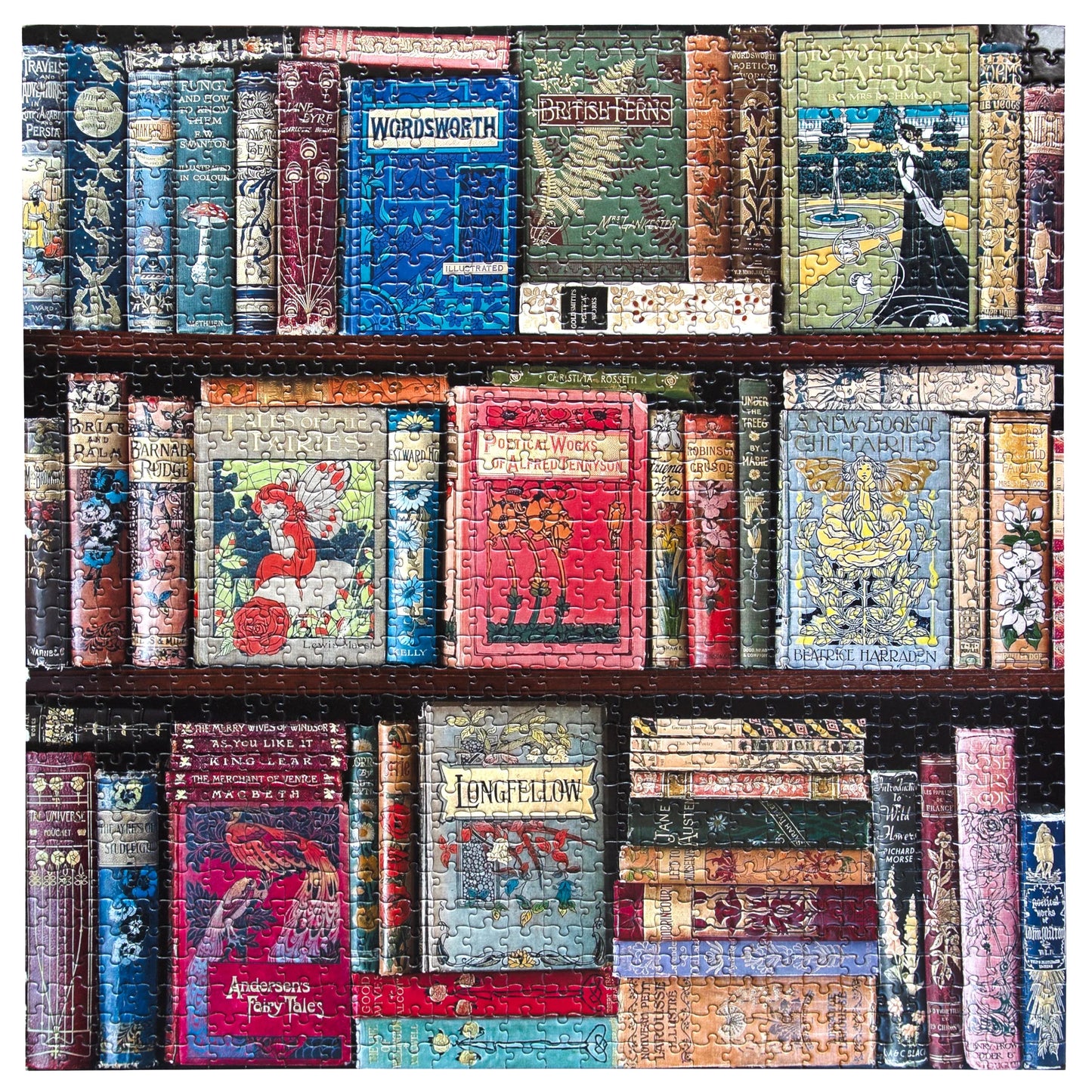 Puzzle -Vintage Library 1000 Sq Puzzle