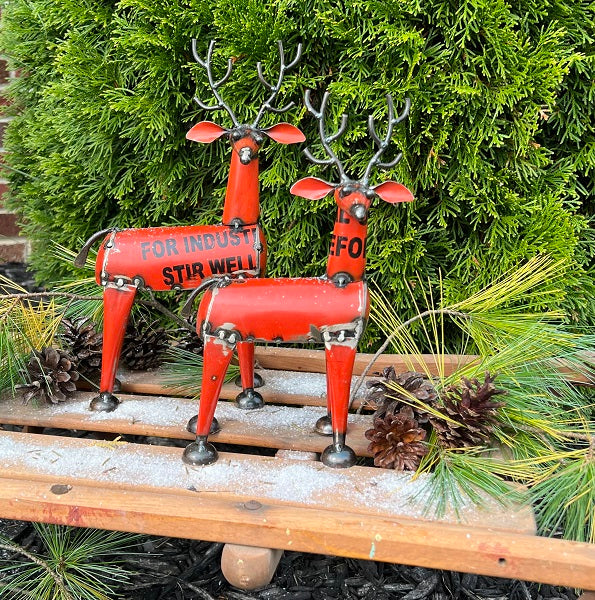 SMALL METAL REINDEER(RIGHT SIDE)