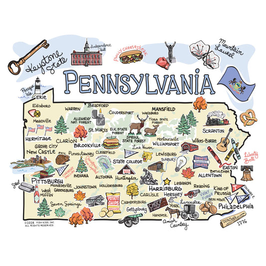 Pennsylvania Travel Mug - 22oz.